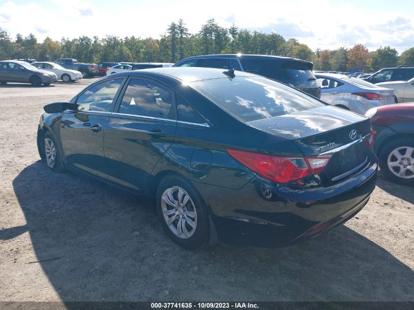 2013 HYUNDAI SONATA GLS - 5NPEB4AC8DH587282