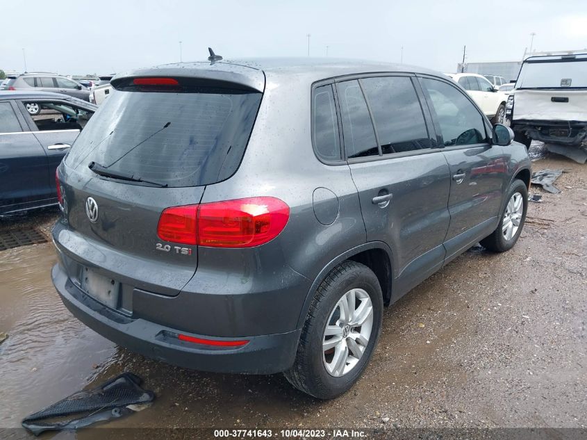 2013 VOLKSWAGEN TIGUAN S - WVGAV7AX3DW005041