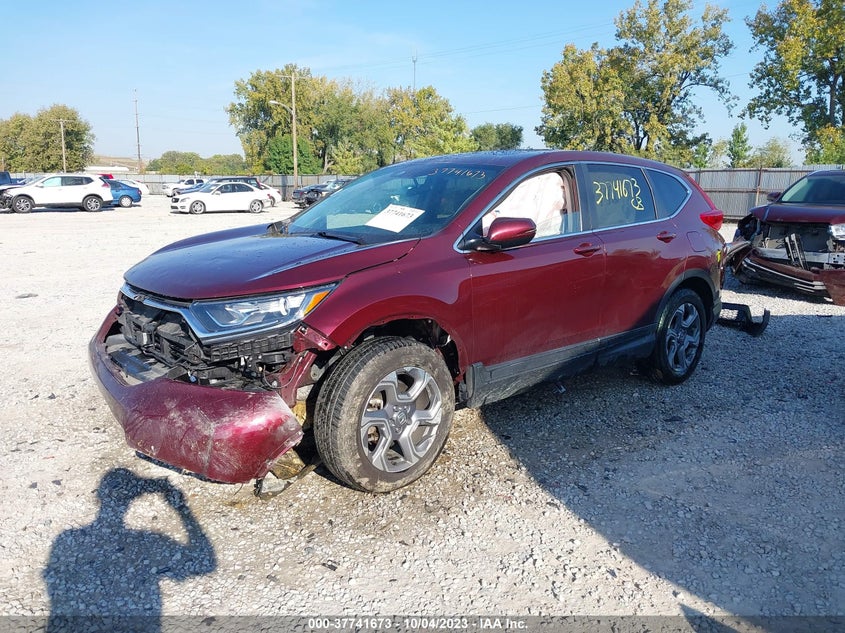 VIN 7FARW2H59JE021938 2018 HONDA CR-V EX