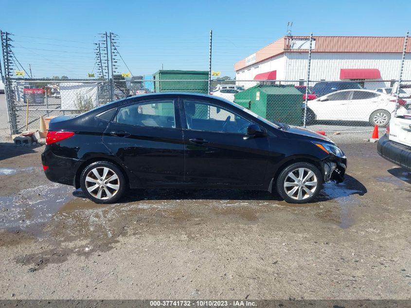 2013 HYUNDAI ACCENT GLS - KMHCU4AE2DU377247