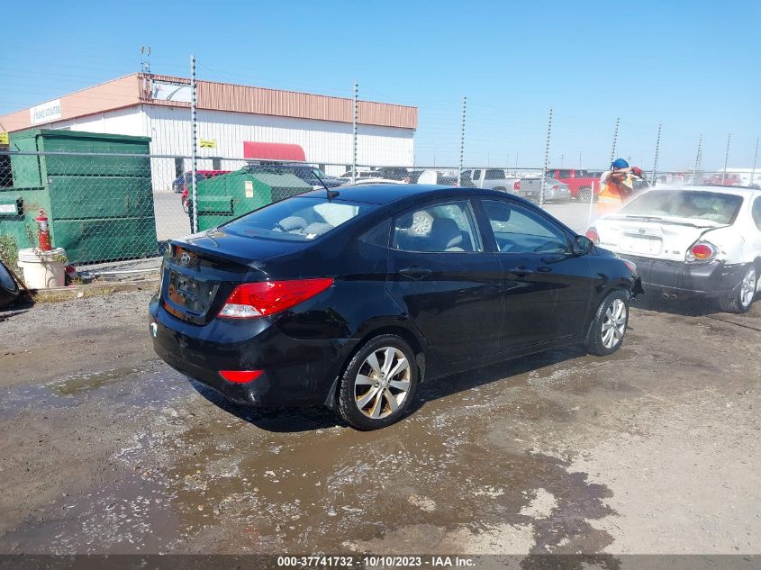 2013 HYUNDAI ACCENT GLS - KMHCU4AE2DU377247