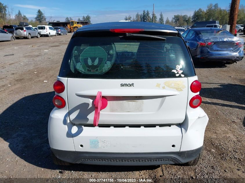 2013 SMART FORTWO PURE/PASSION WMEEJ3BA2DK656383