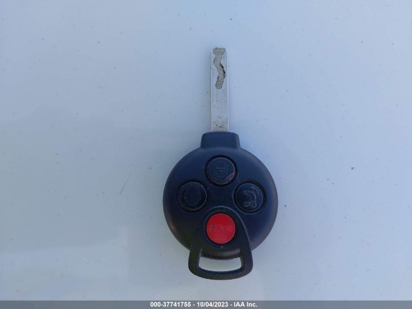2013 SMART FORTWO PURE/PASSION WMEEJ3BA2DK656383