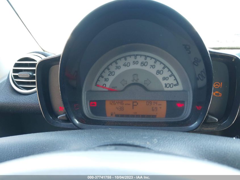 2013 SMART FORTWO PURE/PASSION WMEEJ3BA2DK656383