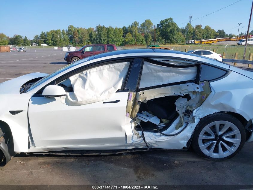 2022 TESLA MODEL 3 LONG RANGE - 5YJ3E1EBXNF254676