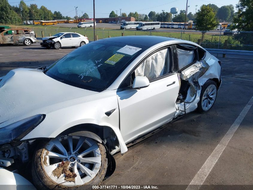 2022 TESLA MODEL 3 LONG RANGE - 5YJ3E1EBXNF254676