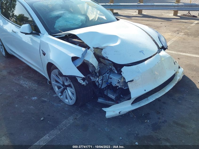 2022 TESLA MODEL 3 LONG RANGE - 5YJ3E1EBXNF254676