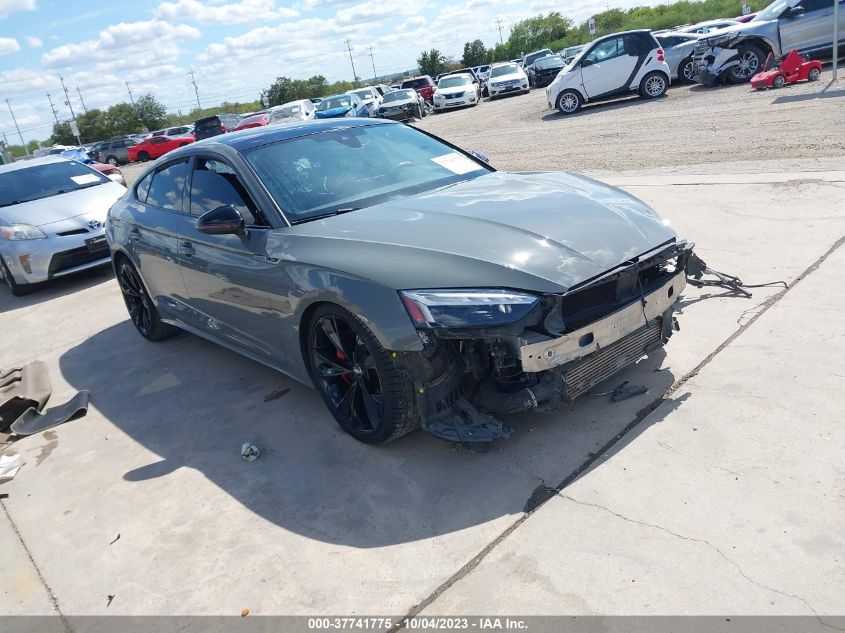 Lot #2539240505 2021 AUDI S5 SPORTBACK PREMIUM PLUS TFSI QUATTRO TIPTRONIC salvage car