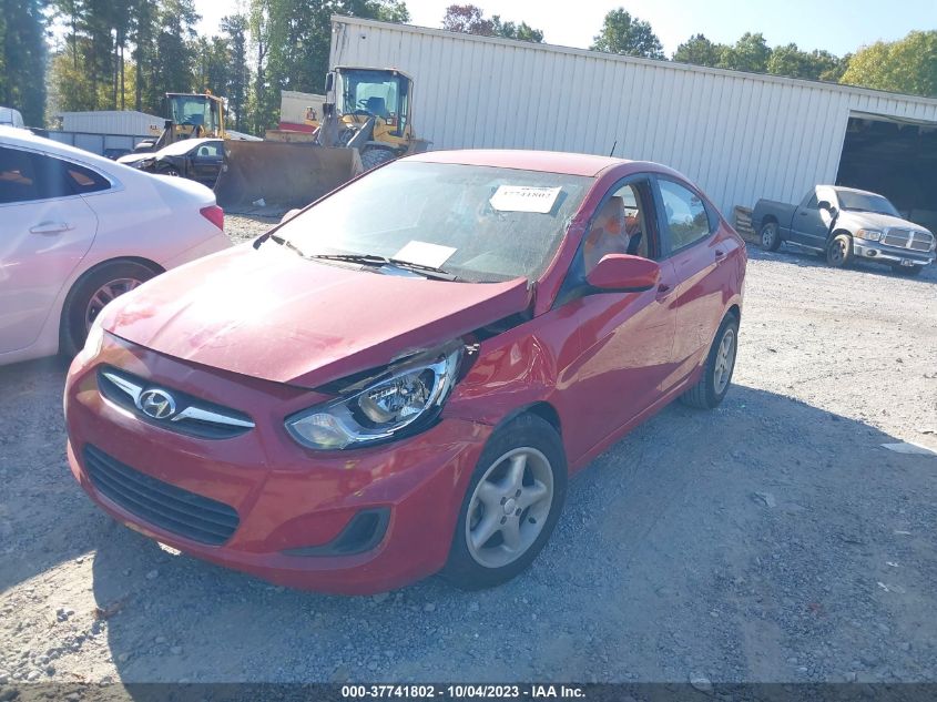 2013 HYUNDAI ACCENT GLS - KMHCT4AEXDU446317