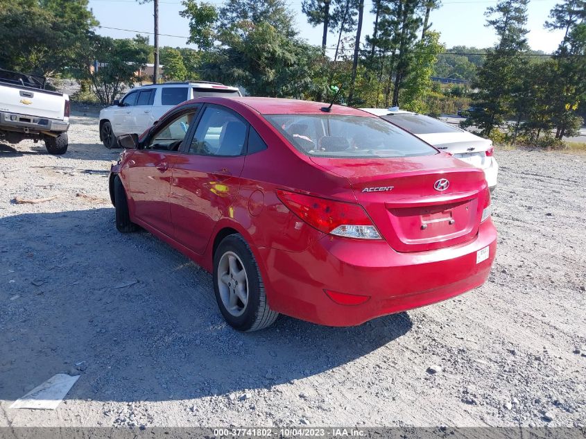 2013 HYUNDAI ACCENT GLS - KMHCT4AEXDU446317