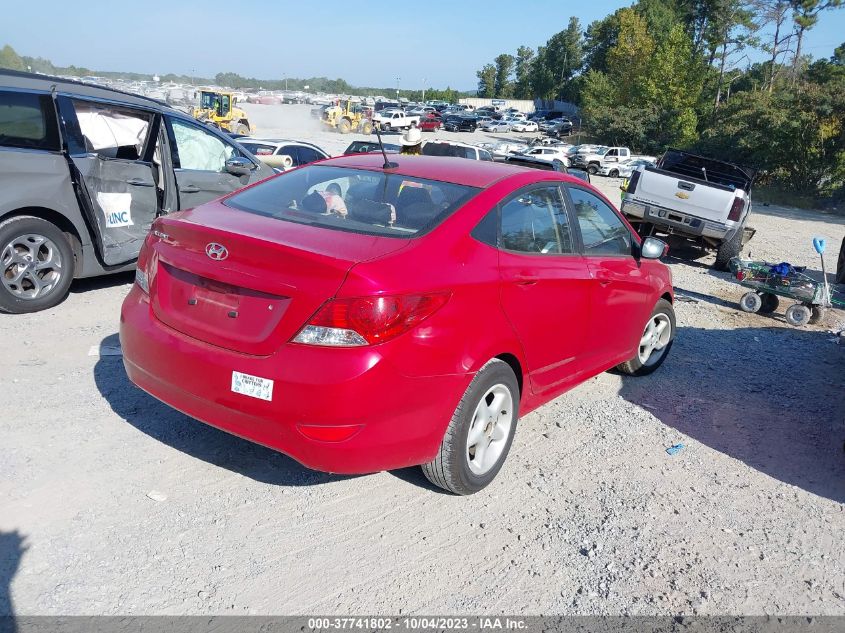 2013 HYUNDAI ACCENT GLS - KMHCT4AEXDU446317