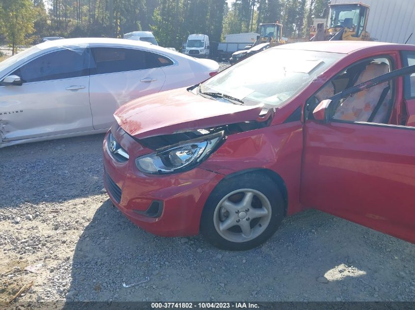 2013 HYUNDAI ACCENT GLS - KMHCT4AEXDU446317
