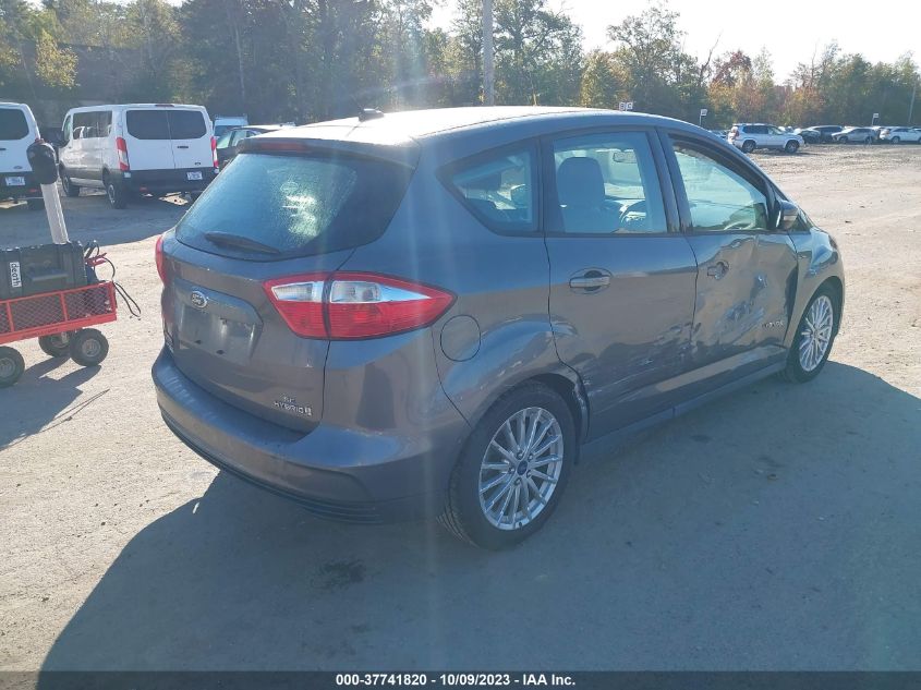 2013 FORD C-MAX HYBRID SE - 1FADP5AU6DL537574