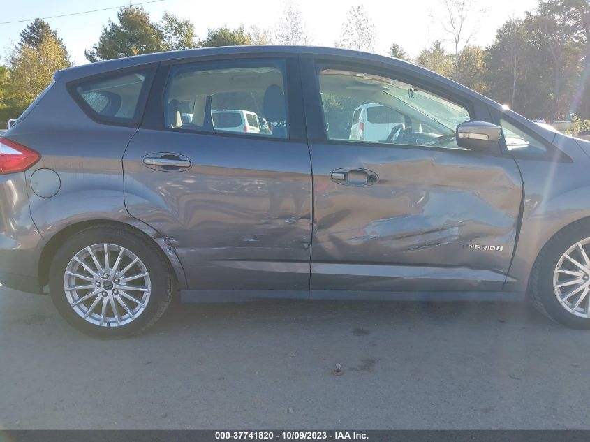 2013 FORD C-MAX HYBRID SE - 1FADP5AU6DL537574