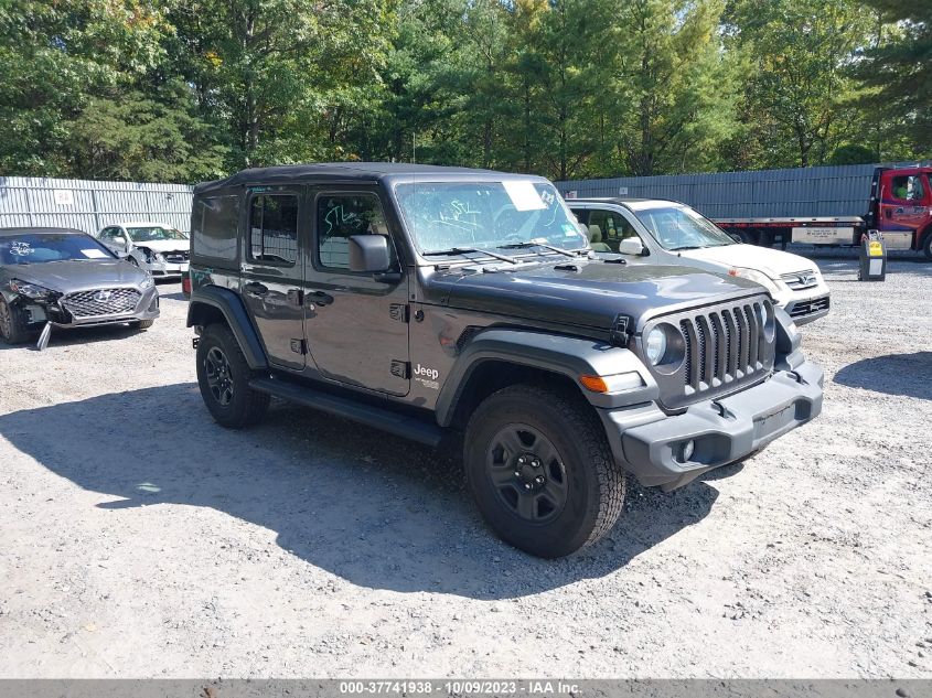 2018 JEEP WRANGLER UNLIMITED SPORT - 1C4HJXDN9JW287013