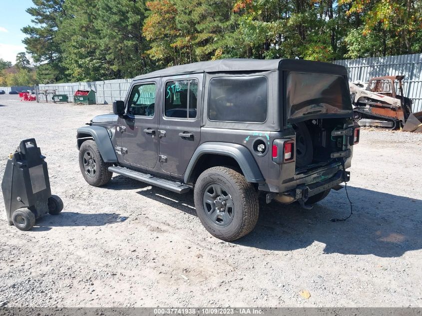 2018 JEEP WRANGLER UNLIMITED SPORT - 1C4HJXDN9JW287013