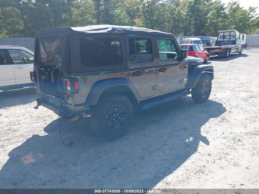 2018 JEEP WRANGLER UNLIMITED SPORT - 1C4HJXDN9JW287013