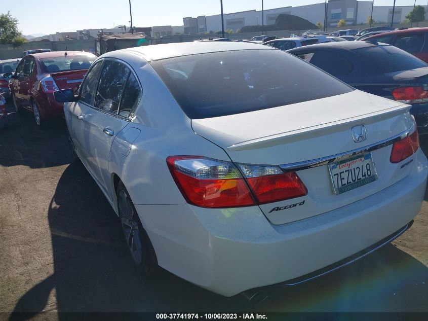 2014 HONDA ACCORD SEDAN SPORT - 1HGCR2F56EA209683