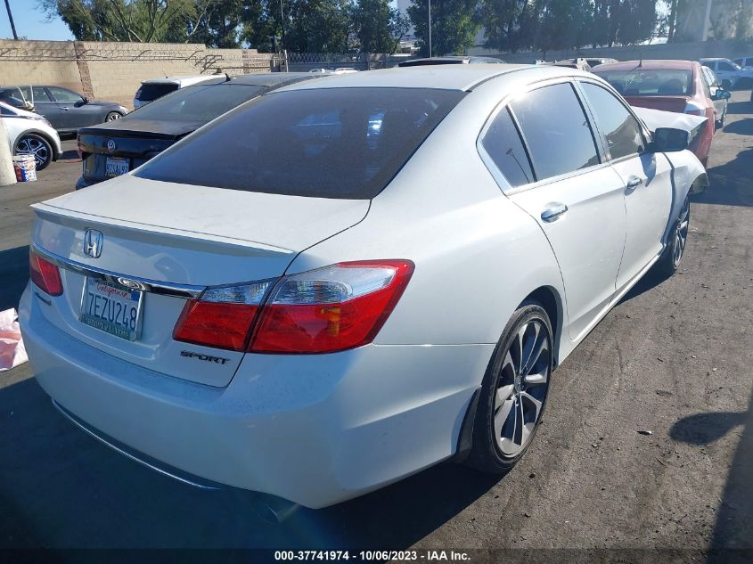 2014 HONDA ACCORD SEDAN SPORT - 1HGCR2F56EA209683