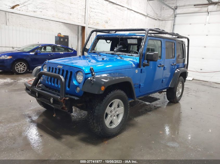 2015 JEEP WRANGLER UNLIMITED SPORT - 1C4BJWDG4FL766367