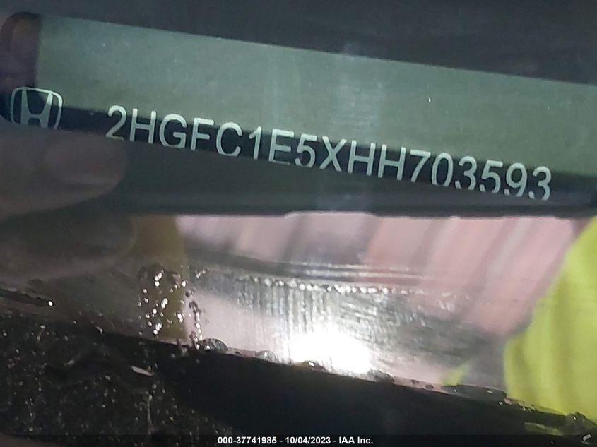 2017 HONDA CIVIC SEDAN SI - 2HGFC1E5XHH703593