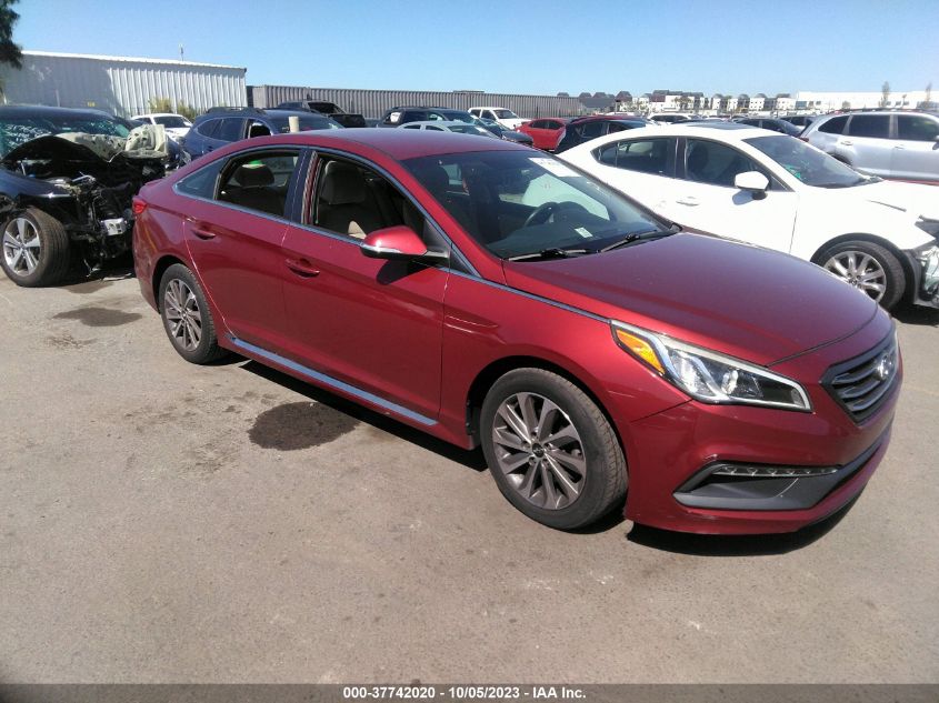 2015 HYUNDAI SONATA SPORT/LIMITED - 5NPE34AF1FH053518