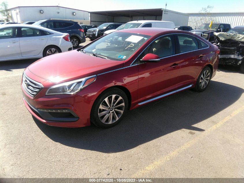 2015 HYUNDAI SONATA SPORT/LIMITED - 5NPE34AF1FH053518