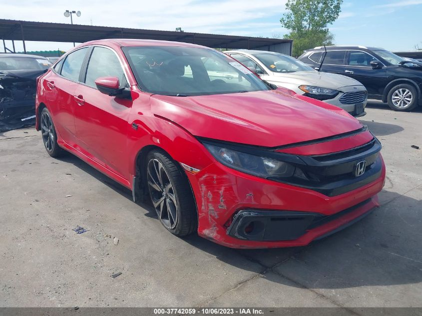 2019 HONDA CIVIC SEDAN SPORT - 2HGFC2F80KH516501