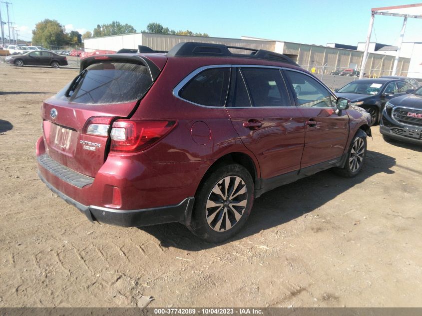 2017 SUBARU OUTBACK LIMITED - 4S4BSANC9H3257403