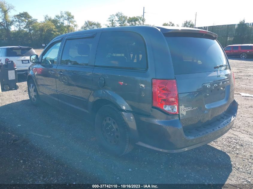 2017 DODGE GRAND CARAVAN SE - 2C4RDGBG5HR563769