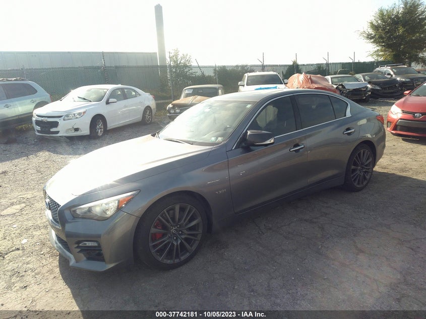 VIN JN1FV7ARXHM870928 2017 INFINITI Q50 RED SPORT 400