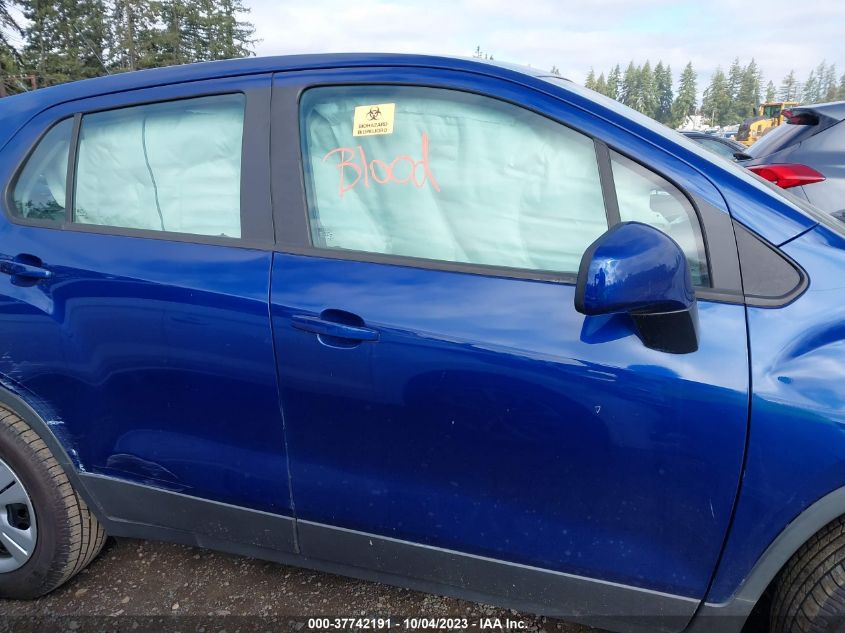2017 CHEVROLET TRAX LS - 3GNCJKSB1HL188182