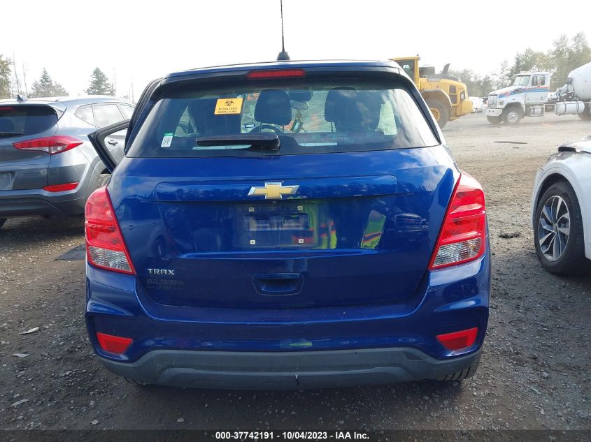 2017 CHEVROLET TRAX LS - 3GNCJKSB1HL188182