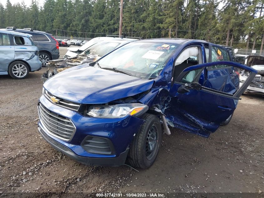 2017 CHEVROLET TRAX LS - 3GNCJKSB1HL188182
