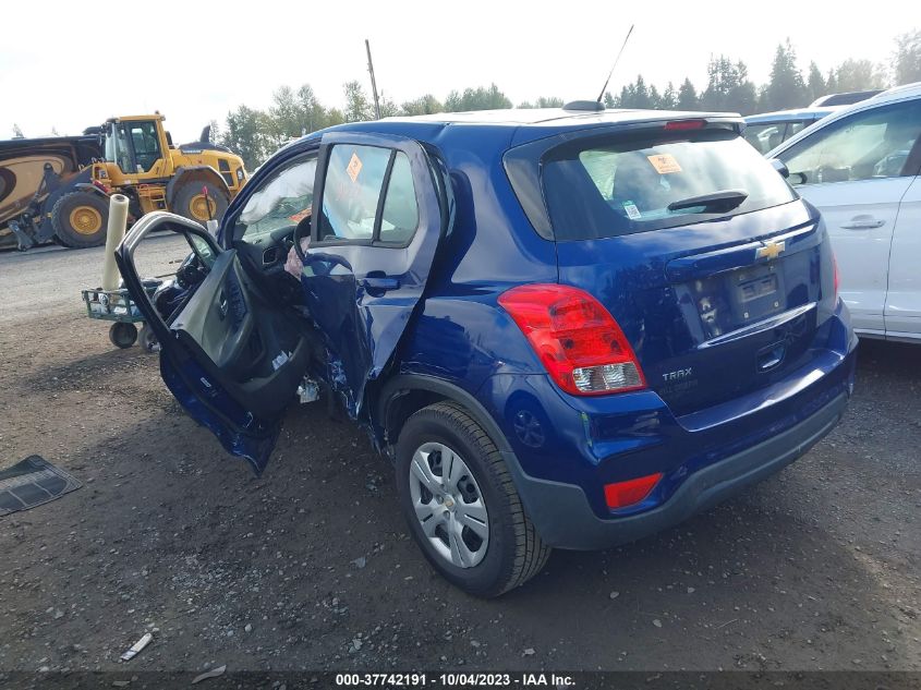 2017 CHEVROLET TRAX LS - 3GNCJKSB1HL188182