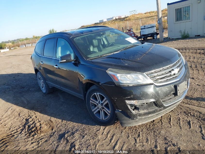 2015 CHEVROLET TRAVERSE LT - 1GNKRHKD1FJ317731