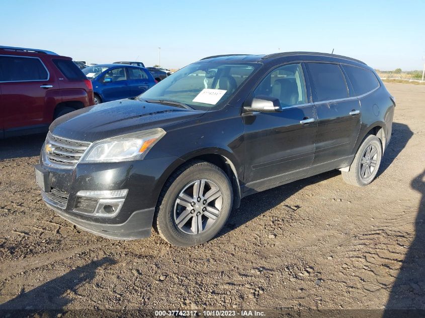 2015 CHEVROLET TRAVERSE LT - 1GNKRHKD1FJ317731