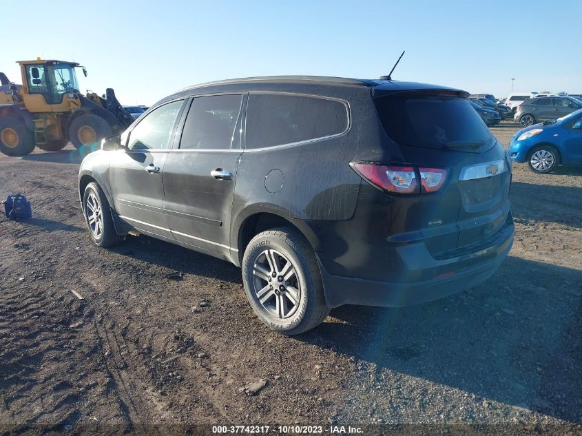2015 CHEVROLET TRAVERSE LT - 1GNKRHKD1FJ317731