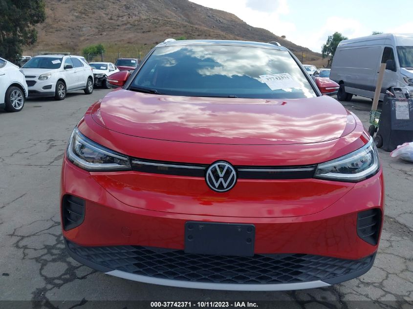 2022 VOLKSWAGEN ID.4 PRO S WVGKMPE29NP063964