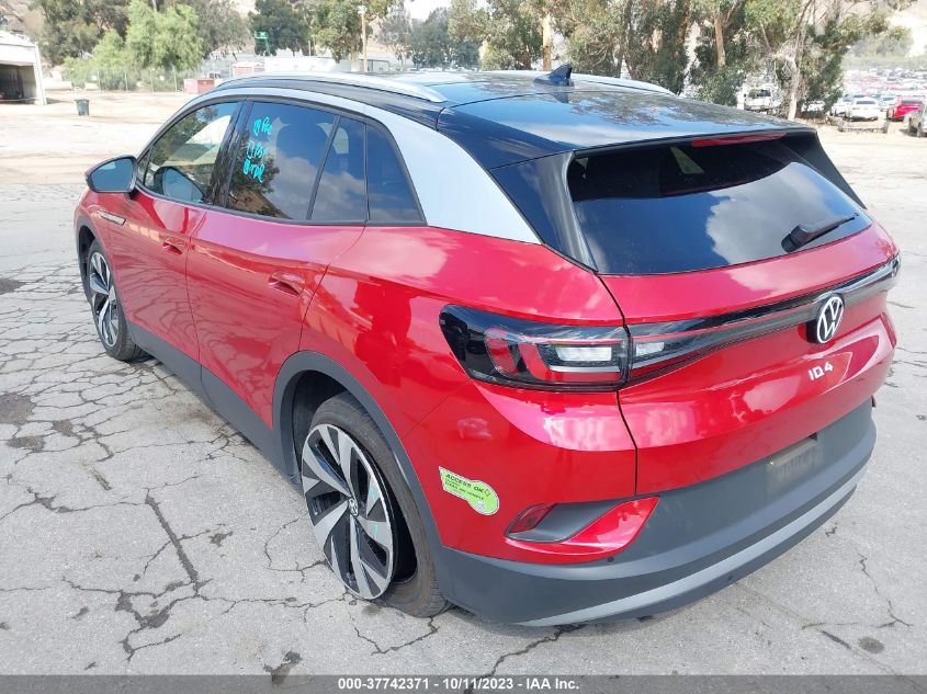 2022 VOLKSWAGEN ID.4 PRO S WVGKMPE29NP063964