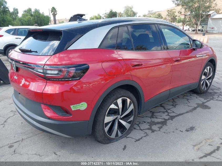 2022 VOLKSWAGEN ID.4 PRO S WVGKMPE29NP063964