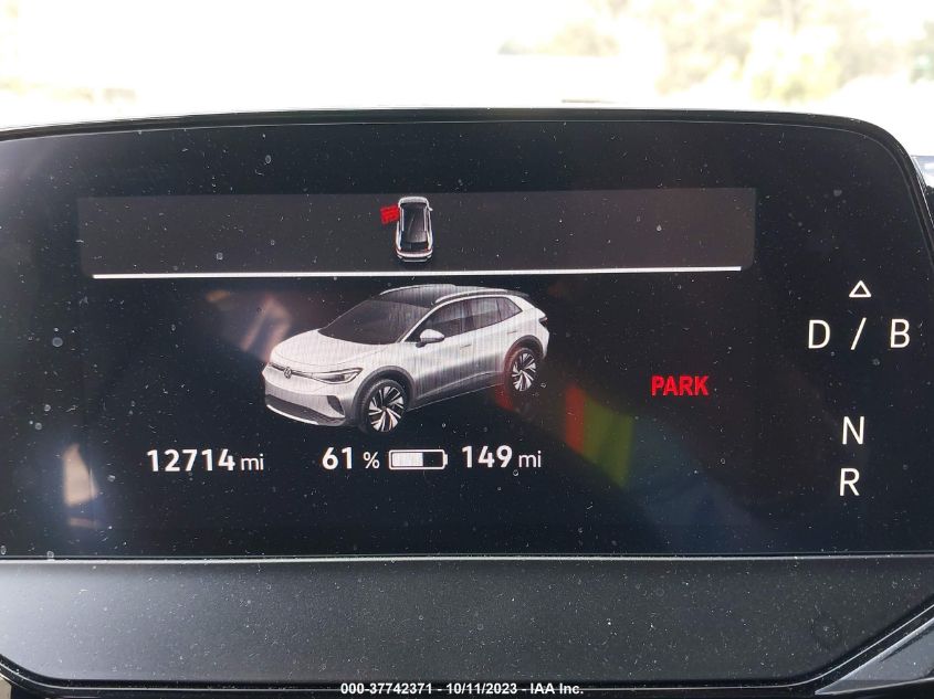 2022 VOLKSWAGEN ID.4 PRO S WVGKMPE29NP063964