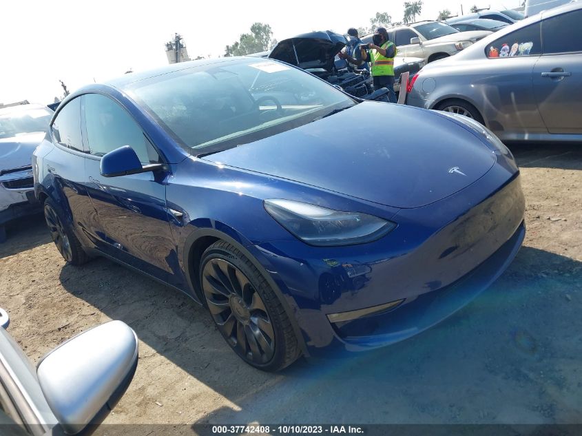 7SAYGDEF7NF491665 Tesla Model Y PERFORMANCE