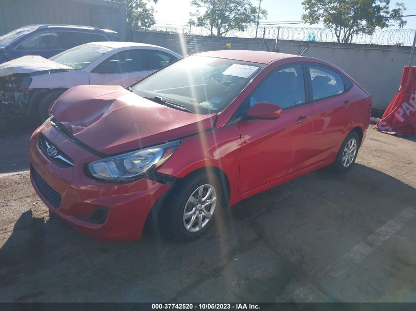 2013 HYUNDAI ACCENT GLS - KMHCT4AE6DU537116