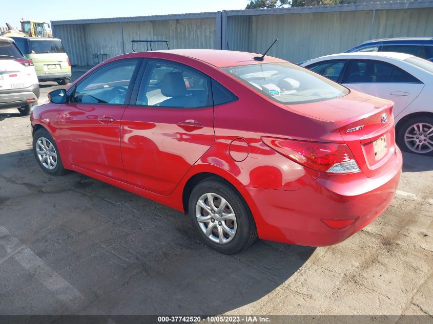 2013 HYUNDAI ACCENT GLS - KMHCT4AE6DU537116