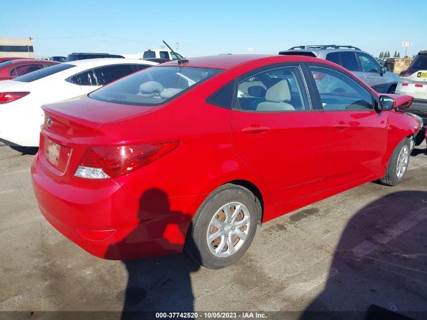 2013 HYUNDAI ACCENT GLS - KMHCT4AE6DU537116