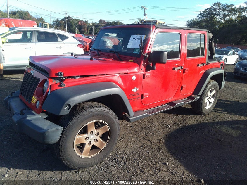 VIN 1C4BJWDG1JL861204 2018 JEEP WRANGLER JK UNLIMITED SPORT S