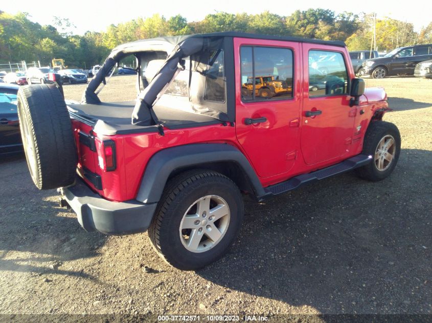 VIN 1C4BJWDG1JL861204 2018 JEEP WRANGLER JK UNLIMITED SPORT S