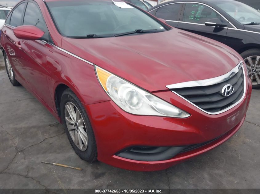 2014 HYUNDAI SONATA GLS - 5NPEB4AC3EH863742