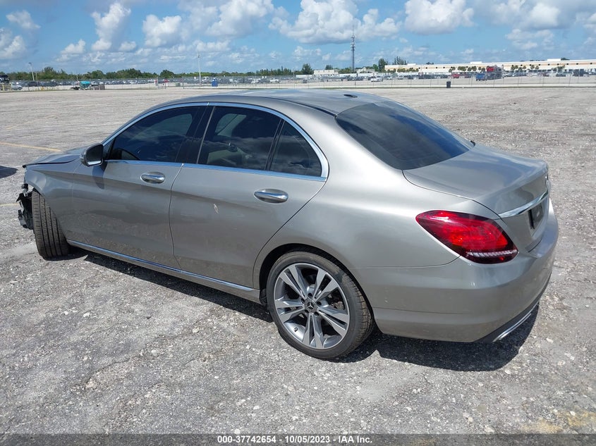VIN 55SWF8DB0KU303723 2019 MERCEDES-BENZ C-CLASS C 300